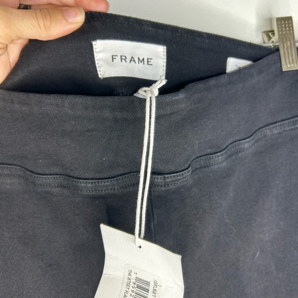 NWT Frame The Jetset Flare in Sheen Noir - Picture 8 of 13